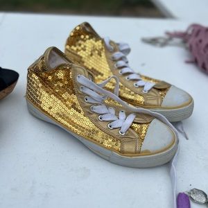 Women’s sequins sneakers size 9